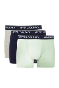 DEFACTO BOKSERKI MĘSKIE Z NADRUKIEM NA PASKU WIELOKOLOROWE 3 PACK S 5DA - Majtki męskie DEFACTO BOKSERKI MĘSKIE Z NADRUKIEM NA PASKU WIELOKOLOROWE 3 PACK S 5DA - Majtki męskie - miniaturka - grafika 1