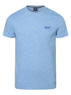 Superdry T-shirt męski Mężczyźni Bawełna niebieski marmurkowy, S - Koszulki męskie - miniaturka - grafika 1