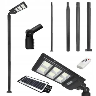 Słup oświetleniowy 3m 4m 5m Lampa ULICZNA solarna Ogrodowa parkowa Latarnia - Lampy ogrodowe - miniaturka - grafika 1