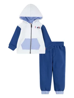 Bluzy i sweterki niemowlęce - Levi's Kids 2-częściowy zestaw w kolorze niebiesko-białym - grafika 1
