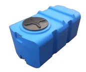 Beczki - Zbiornik plastikowy 300 l SK wym. 101 x 63 x 57 cm (gwint dolny i górny mosiężny 3/4 cala) - miniaturka - grafika 1