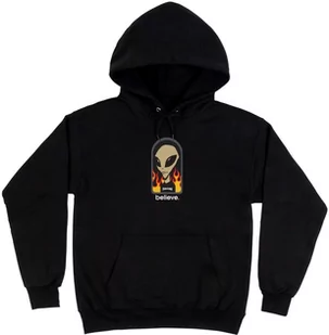 bluza męska THRASHER AWS BELIEVE HOOD Black - Bluzy męskie - miniaturka - grafika 1