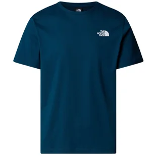 Koszulka męska The North Face M S/S Redbox Tee Rozmiar: L / Kolor: niebieski - Koszulki sportowe męskie - miniaturka - grafika 1