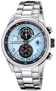 Zegarek Zegarek Festina F20694-2 Timeless Chronograph - Zegarki męskie - miniaturka - grafika 1