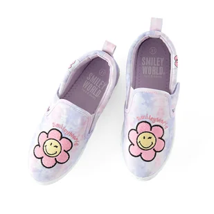 Cool Club, Trampki slip on dziewczęce, fioletowe, SmileyWorld - Buty dla dziewczynek - miniaturka - grafika 1