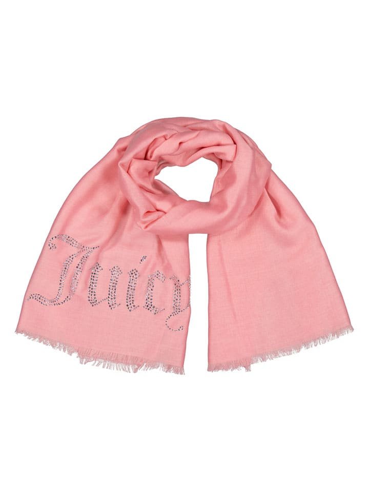 Juicy Couture Szal w kolorze jasnoróżowym
