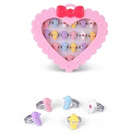 Biżuteria dla dzieci - Lama Alpaka Pierścionki Dla Dziewczynek Dziecięcy Rozmiar Zestaw 36Szt - miniaturka - grafika 1