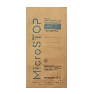 Dezynfekcja - MicroSTOP 100x200 mm ECO - Torebki Do Sterylizacji W Autoklawie Lub Gorącym Powietrzem Z Indykatorem Sterylizacji, 100 Szt - miniaturka - grafika 1