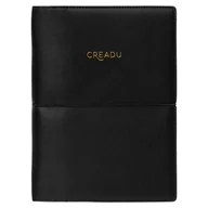 Podobrazia, bloki, papiery - Creadu, Szkicownik z kieszonką, czarny, 120 kartek - miniaturka - grafika 1