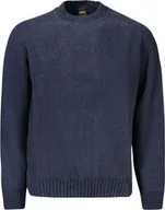 Swetry męskie - Niebieski bawełniany sweter męski Hugo Boss zapewniający stylowy komfort - XL - miniaturka - grafika 1