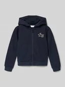 Swetry dla dziewczynek - Bluza rozpinana o kroju regular fit z mieszanki bawełny - miniaturka - grafika 1