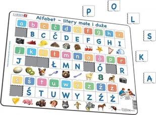 Układanka Alfabet - Litery małe i duże Maxi - Zabawki interaktywne dla dzieci - miniaturka - grafika 1