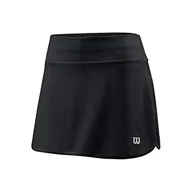 Spódnice - Wilson spódnica tenisowa damska W TRAINING 12,5" Skirt czarny czarny X-S - miniaturka - grafika 1