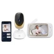 Elektroniczne nianie i monitory oddechu - MOTOROLA VM85 Connect - miniaturka - grafika 1