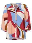 Bluzki damskie - soyaconcept - Bluzka damska  SC-Mindy 1, niebieski|różowy|wielokolorowy - soyaconcept® - miniaturka - grafika 1