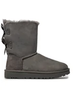 Śniegowce damskie - Ugg Śniegowce W Bailey Bow II 1016225 Szary - miniaturka - grafika 1