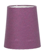 Oprawy, klosze i abażury - Candellux Abażur do lamp PARILLA Fioletowy 77-20109 - miniaturka - grafika 1