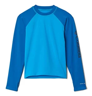 Columbia Unisex Bluzka z długim rękawem chroniąca przed słońcem Dziecięca, Sandy Shores - Bluzki damskie - miniaturka - grafika 1
