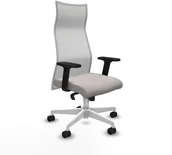 Fotele i krzesła biurowe - Krzesło Biurowe Piqueras y Crespo B2D026N Biały - miniaturka - grafika 1