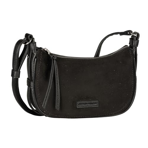 TOM TAILOR Lysa damska torba na ramię Crossbody Bag mała, czarny, S