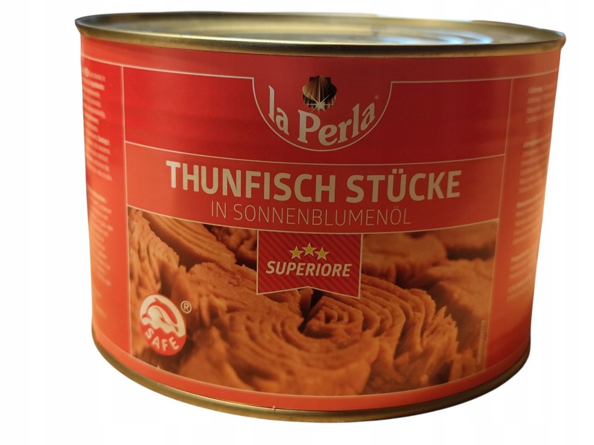 Tuńczyk kawałki w oleju roślinnym 1,705 kg