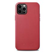 Etui i futerały do telefonów - ICARER Case Leather pokrowiec etui z naturalnej skóry do iPhone 12 mini czerwony (WMI1215-RD) (kompatybilne z MagSafe) WMI1215-RD - miniaturka - grafika 1