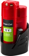 Akumulatory do elektronarzędzi - Green Cell Bateria do Milwaukee M12 12V 3Ah zamiennik M12 B3 4932451388 - miniaturka - grafika 1