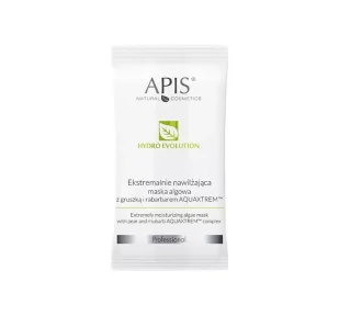 Apis Professional Maska algowa ekstremalnie nawilżająca z gruszką i rabarbarem AQUAXTREM Professional SASZETKA 20 g - Maseczki do twarzy - miniaturka - grafika 1