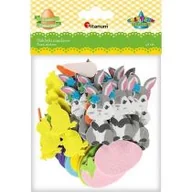 Zabawki kreatywne - Naklejki piankowe miks wzorów 48szt Nowa - miniaturka - grafika 1