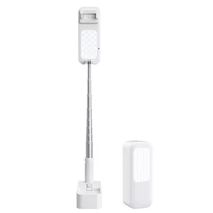 USAMS Lampa LED multifunkcyjna Live Show biały/white ZB20901 (US-ZB209) - Lampy błyskowe - miniaturka - grafika 1