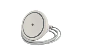 Ładowarka samochodowa magnetyczna MagSafe 15W iPhone SILNY MAGNES na kratkę biała - Ładowarki samochodowe Ładowarka samochodowa magnetyczna MagSafe 15W iPhone SILNY MAGNES na kratkę biała - Ładowarki samochodowe - miniaturka - grafika 1