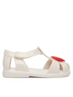 Buty dla dziewczynek - Melissa Sandały Mini Melissa Hip Heart Ballerina Bb 37783 Biały - miniaturka - grafika 1