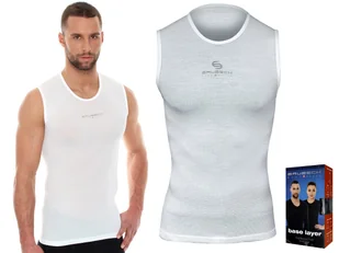Koszulka BEZ RĘKAWÓW BRUBECK SL10100 BASE LAYER S - Koszulki męskie - miniaturka - grafika 1