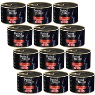 Mokra karma dla kotów - Dolina noteci Premium dla kota bogata w Cielęcine 12x185g - miniaturka - grafika 1
