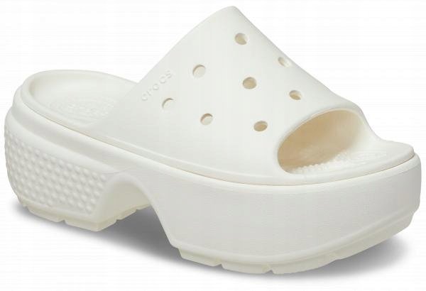 Damskie Buty Klapki Platforma Crocs Stomp 209346 Slide 38-39