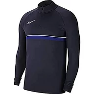 Koszulki i topy damskie - Nike Unisex dzieci Acd21 Dril Top Y Nk Dry Acd21 wiertło górne Obsidian/biały/królewski niebieski/biały 7-8 Years CW6112-453 - miniaturka - grafika 1