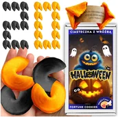 Pieczywo chrupkie - Ciasteczka z Wróżbą Halloween Magiczne Przeznaczenia dla Dzieci Kolorowe 20 - miniaturka - grafika 1