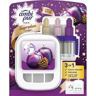 Odświeżacze powietrza - Odświeżacz powietrza AMBI PUR 3Volution Sugarplum Delight 20 ml - miniaturka - grafika 1