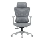 Fotele gamingowe - Anda Seat X-Air Mega XL Mesh Gamingowy do 120kg Tkanina Szary - miniaturka - grafika 1