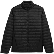 Kurtki męskie - Kurtka męska puchowa 4F M084 głęboka czerń 4FSS23TDJAM084 20S - miniaturka - grafika 1