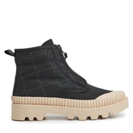 Botki damskie - Botki Pepe Jeans PLS50506 Czarny - miniaturka - grafika 1