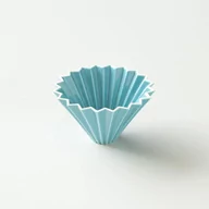Zaparzacze i kawiarki - ORIGAMI Ceramiczny Origami Dripper S Turkusowy 99300540 - miniaturka - grafika 1