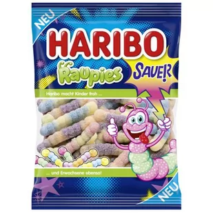 Haribo Raupies Sauer Żelki 160 g - Inne słodycze - miniaturka - grafika 1