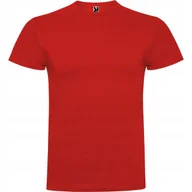 Koszulki męskie - T-shirt Męski Bawełna Koszulka męska ROLY Braco CA6550 RED DUŻY ROZMIAR 3XL - miniaturka - grafika 1