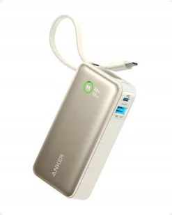 Powerbank Anker Nano A1259021 10000mAh 30W USB-C Złoty - Powerbanki - miniaturka - grafika 1