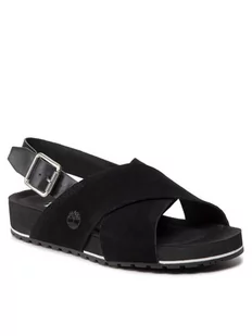 Timberland Sandały Malibu Waves Basic X Trap TB0A41KQ0151 Czarny - Sandały damskie - miniaturka - grafika 1