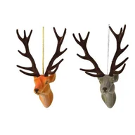 Bombki - Głowa renifera zawieszka na choinkę ozdobna - miniaturka - grafika 1