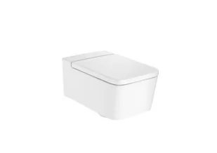 Roca Inspira Square Rimless biała A346537000 - Miski WC - miniaturka - grafika 1