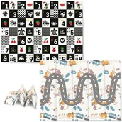 Maty piankowe - Mata piankowa edukacyjna składana 200 x 150 x 1 cm Nukido NK-341 - miniaturka - grafika 1