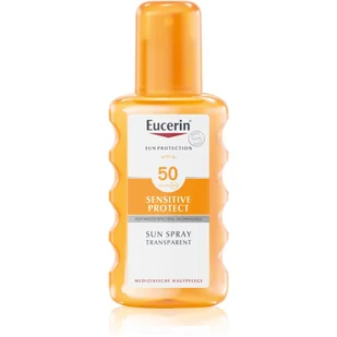 Eucerin Sun Sun transparentny spray do opalania SPF50+ 200ml - Balsamy i kremy do opalania - miniaturka - grafika 1